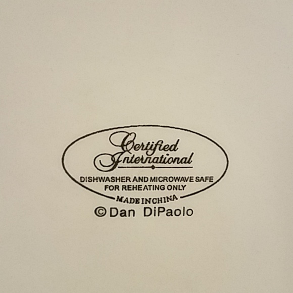 Certified International fall Harvest plate - Picture 3 of 4